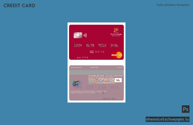 Grenada CBIC Mastercard Beispielvorschau